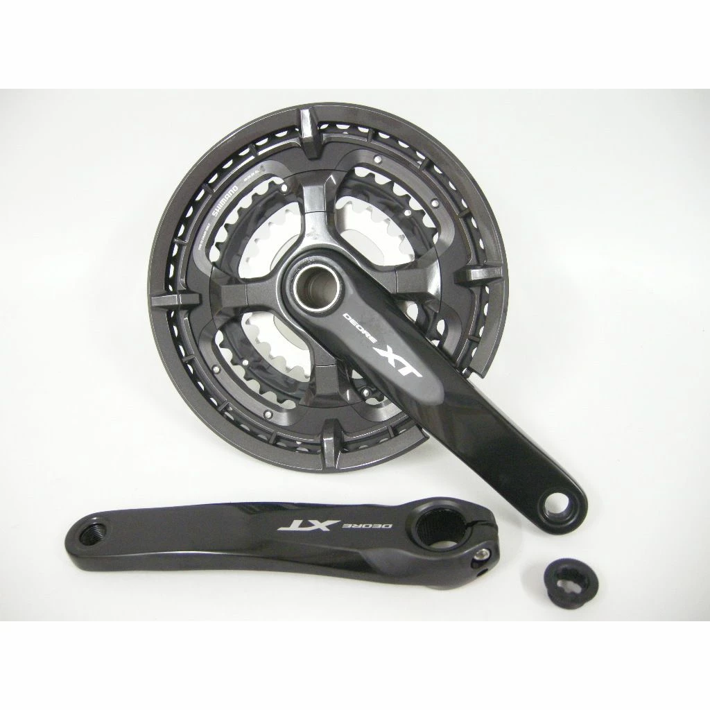 Shimano XT Kurbelgarnitur FC-T8000 Hollowtech II Mit Hosenschutz 1 Shimano XT Kurbelgarnitur FC-T8000 Hollowtech II Mit Hosenschutz